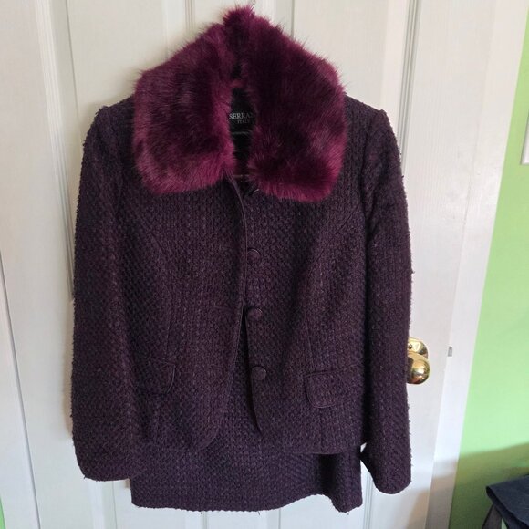 Serrani Other - NWT Italian tweed suit, size 10
